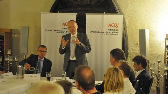 ACDJ war Gastgeber bei der offenen Sitzung der Wahlprogrammkommission „Rechtspolitik und Justiz in Koblenz“