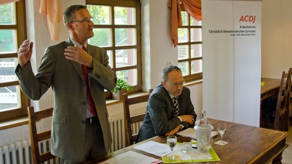 Dr. Axel Wilke und Dr. Helmut Martin